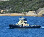 Schleppboot zu verkaufen