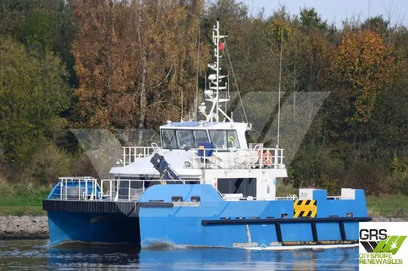 Windpark-Service-Schiff zu verkaufen