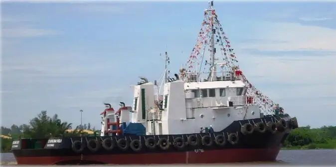 Schleppboot zu verkaufen