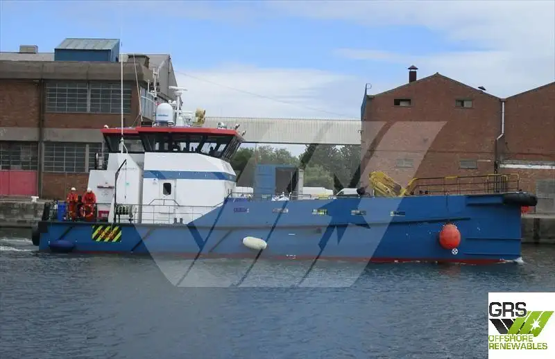 Windpark-Service-Schiff zu verkaufen