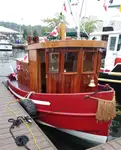 Schleppboot zu verkaufen