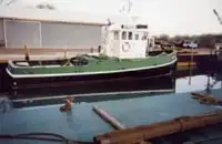 Schleppboot zu verkaufen