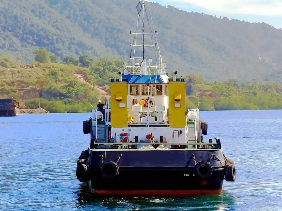Schleppboot zu verkaufen