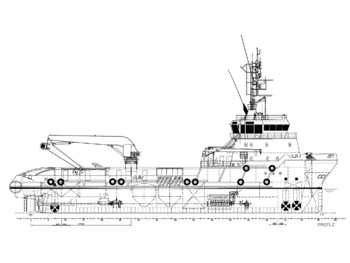 Anker-Bergungs- und Versorgungsboot (AHTS) zu verkaufen