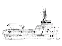 Anker-Bergungs- und Versorgungsboot (AHTS) zu verkaufen