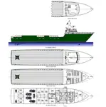 Crew-Boot zu verkaufen