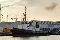 Schleppboot zu verkaufen