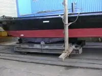 Lastkahn zu verkaufen
