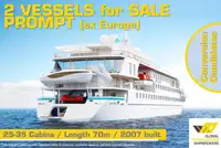 Fährschiff zu verkaufen