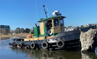 Schleppboot zu verkaufen