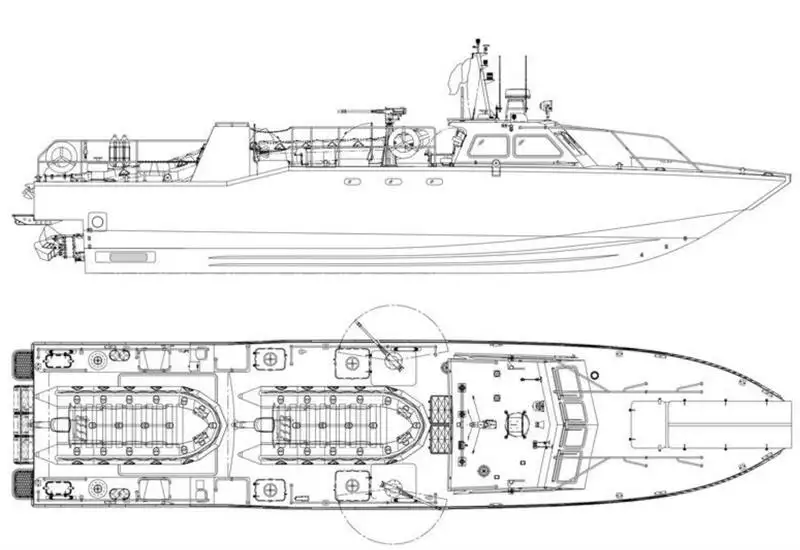 Patrouillenboot zu verkaufen