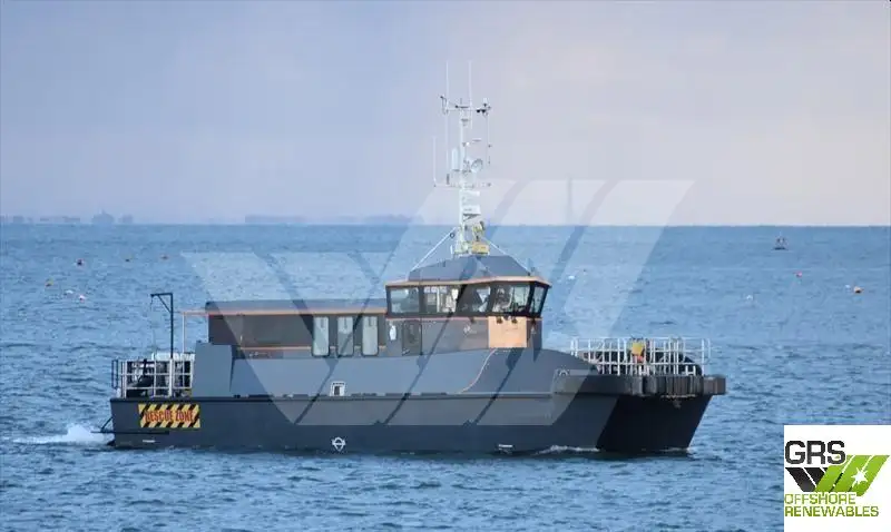 Windpark-Service-Schiff zu verkaufen