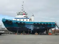 Schleppboot zu verkaufen
