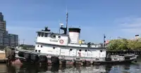 Schleppboot zu verkaufen