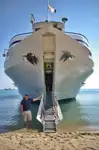 Kreuzfahrtschiff zu verkaufen