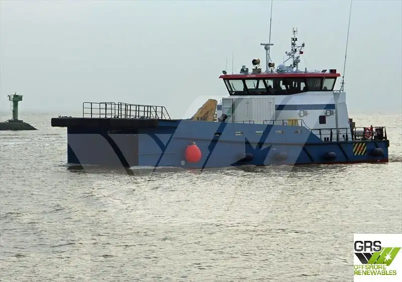 Windpark-Service-Schiff zu verkaufen