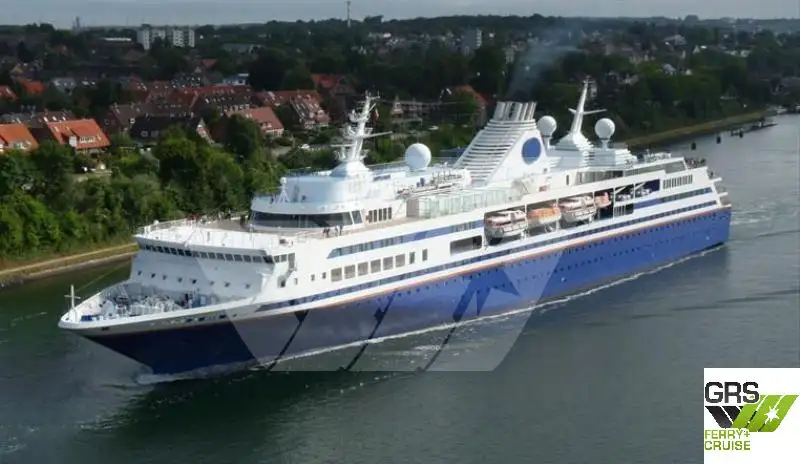 Kreuzfahrtschiff zu verkaufen