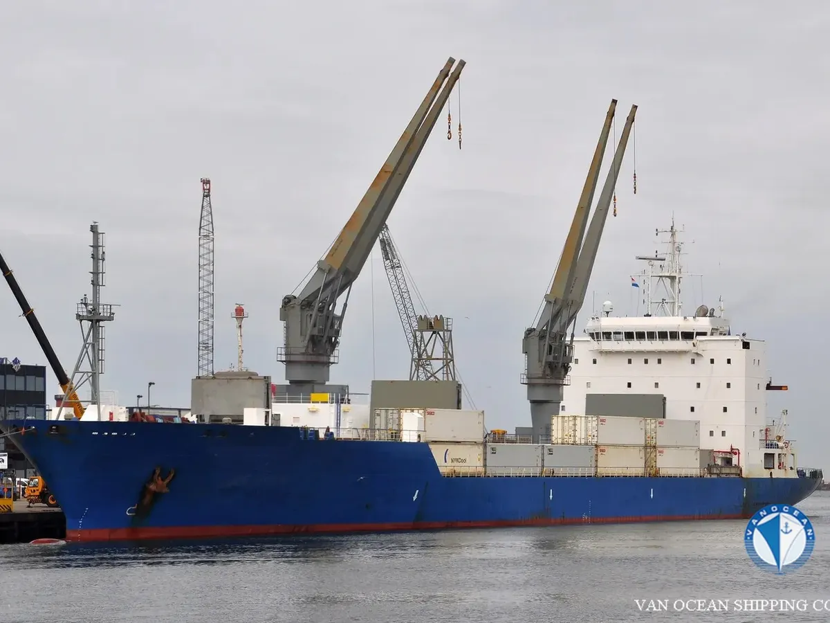 Kühlschiff zu verkaufen