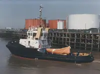 Schleppboot zu verkaufen