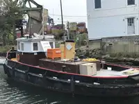 Schleppboot zu verkaufen