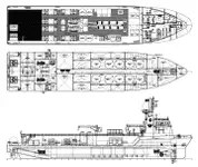 Schnelles Versorgungsboot (FSV) zu verkaufen