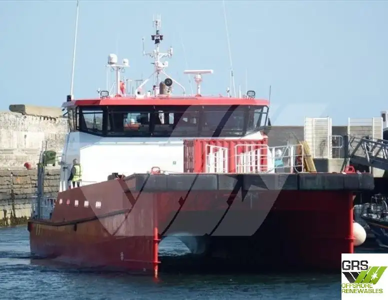 Windpark-Service-Schiff zu verkaufen