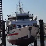 Fährschiff zu verkaufen