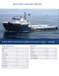 Schleppboot zu verkaufen