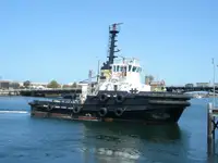 Schleppboot zu verkaufen