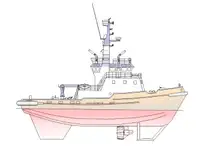 Schleppboot zu verkaufen