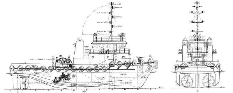 Schleppboot zu verkaufen