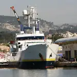 Containerschiff zu verkaufen