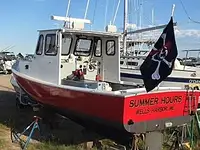 Fischverarbeitungsboot zu verkaufen