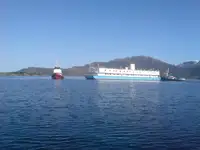 Lastkahn zu verkaufen