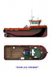 Schleppboot zu verkaufen