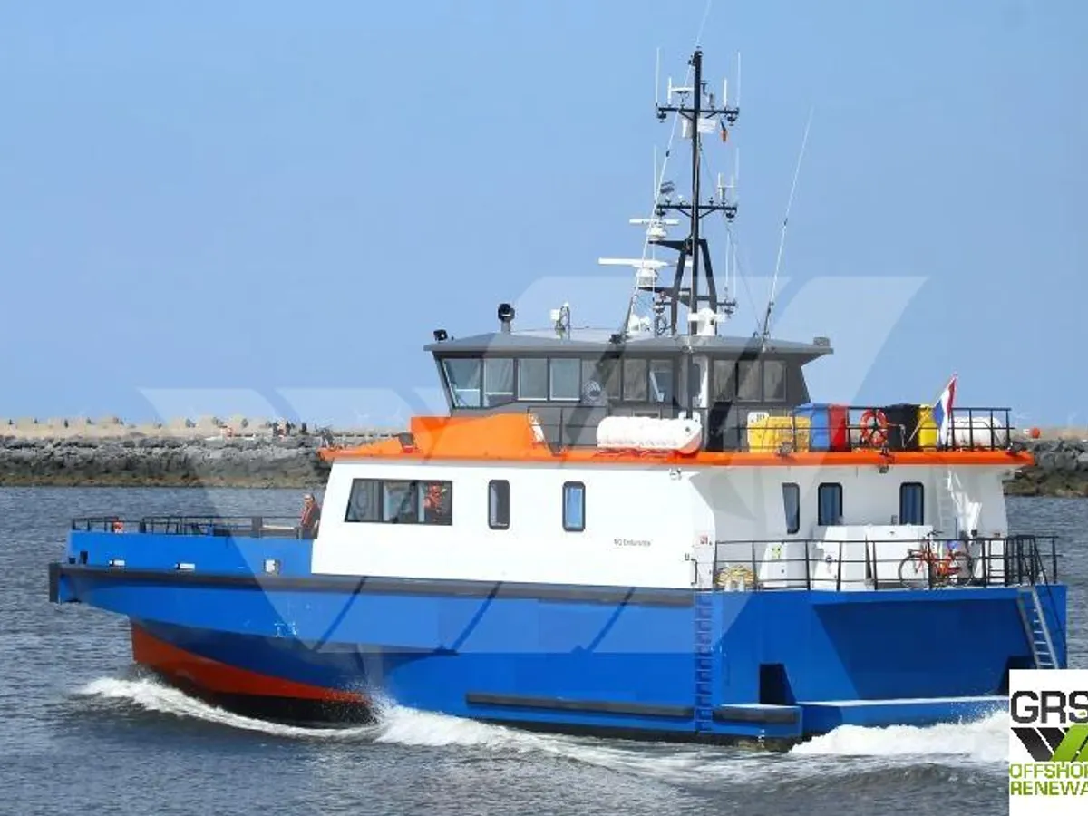 Windpark-Service-Schiff zu verkaufen