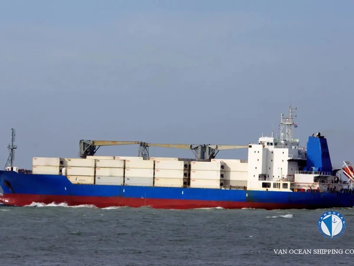 Kühlschiff zu verkaufen