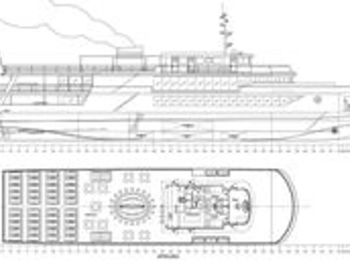 Kreuzfahrtschiff zu verkaufen