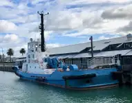 Schleppboot zu verkaufen
