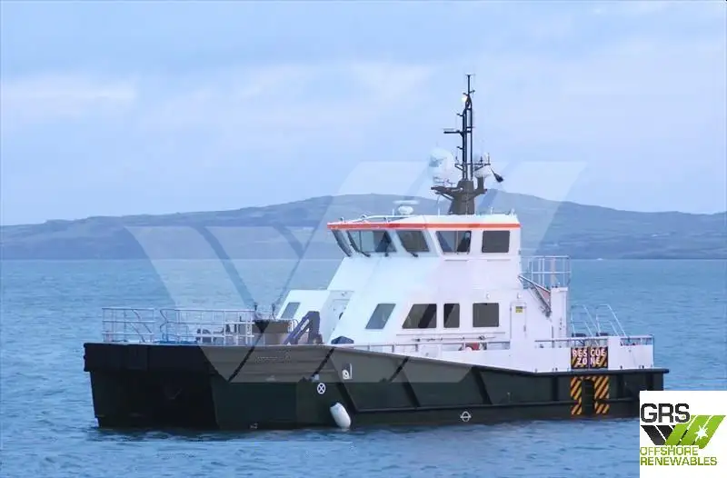 Windpark-Service-Schiff zu verkaufen