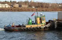 Schleppboot zu verkaufen