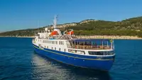 Kreuzfahrtschiff zu verkaufen