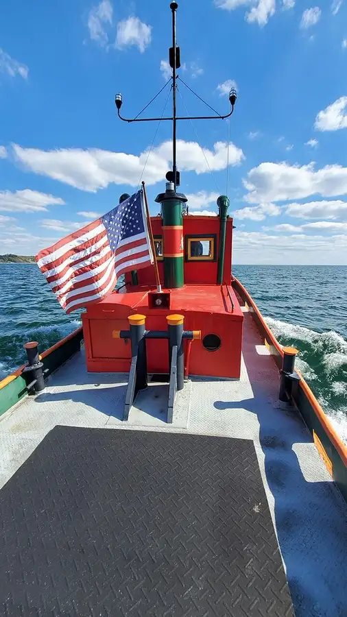 Schleppboot zu verkaufen