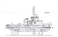 Schleppboot zu verkaufen