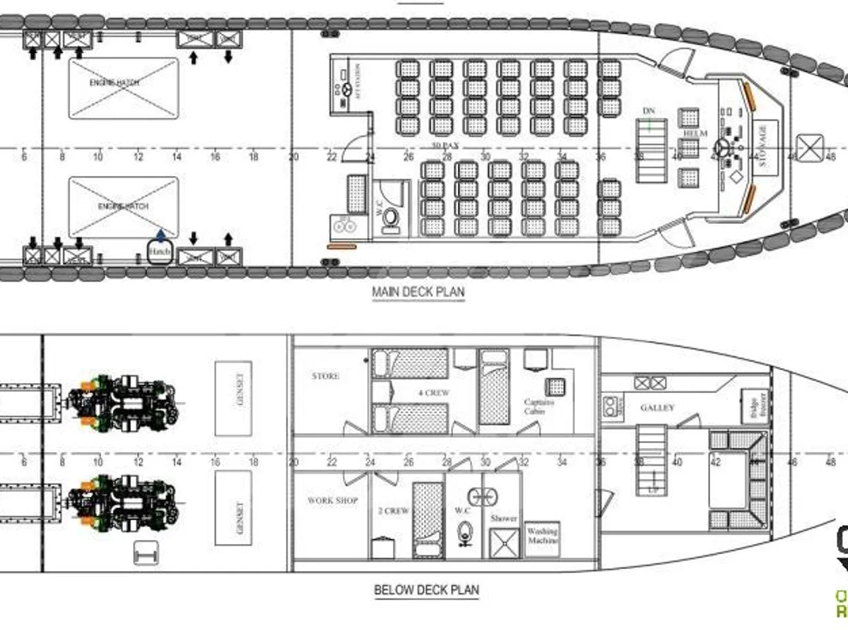 Crew-Boot zu verkaufen