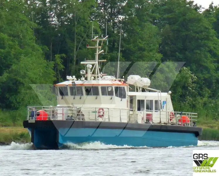 Windpark-Service-Schiff zu verkaufen