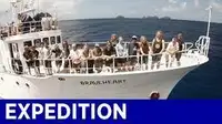 Forschungsschiff zu verkaufen