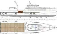 Crew-Boot zu verkaufen