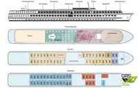 Kreuzfahrtschiff zu verkaufen