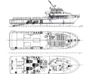Crew-Boot zu verkaufen